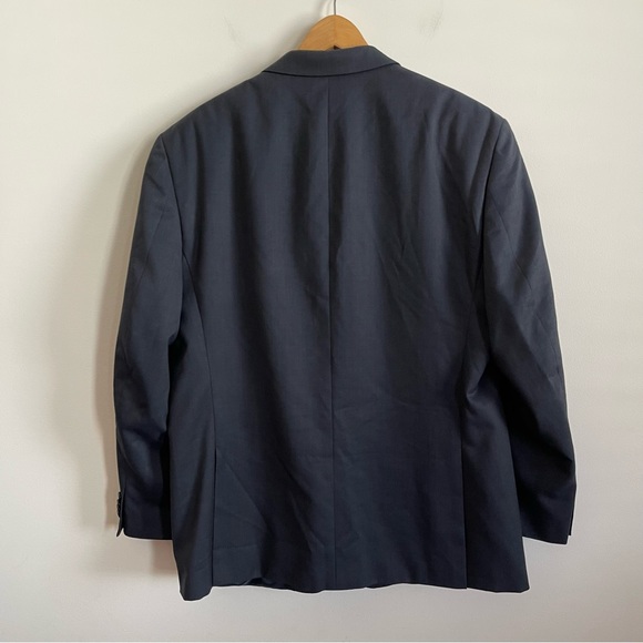 MICHAEL KORS Mens Wool Blue Suit Jacket Blazer - Picture 6 of 10
